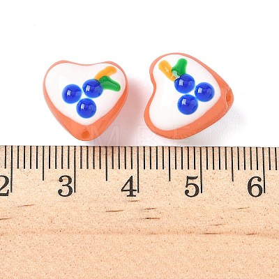 Baking Paint Glass Enamel Beads LAMP-D303-02L-1