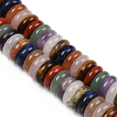 Natural Mixed Stone Beads Strands G-G275-B01-01-1