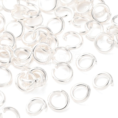 Brass Open Jump Rings KK-G604-08S-02-1