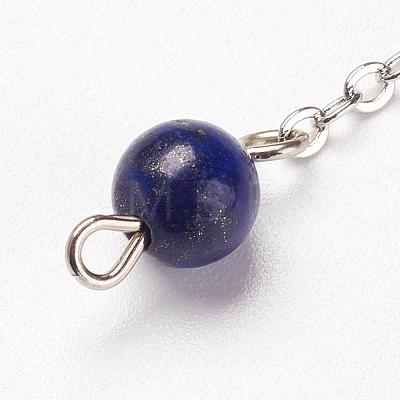 Chakra Natural Lapis Lazuli Dowsing Pendulums G-F516-01E-1