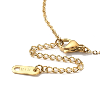 304 Stainless Steel Envelope Locket Necklaces NJEW-H024-04G-02-1