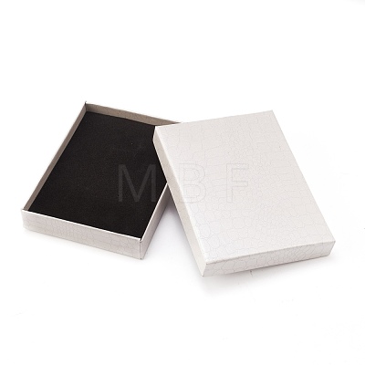 Python Pattern Cardboard Jewelry Set Boxes CBOX-L007-008B-1
