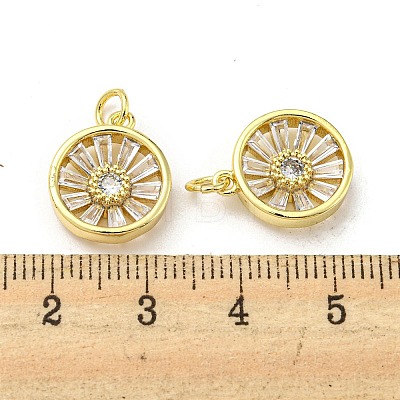 Brass with Cubic Zirconia Pendant FIND-Z023-13G-1