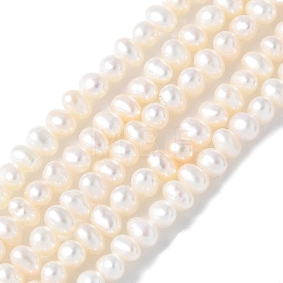 Natural Cultured Freshwater Pearl Beads Strands PEAR-I007-07G-01C-1