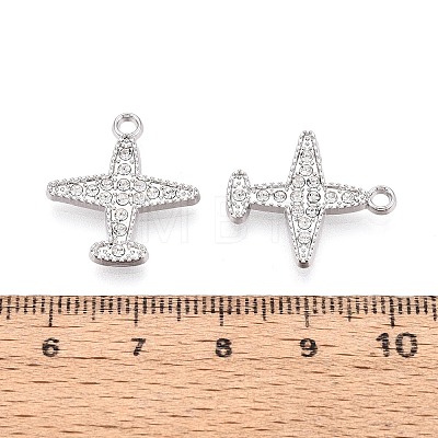 Alloy & Crystal Rhinestone Pendants PALLOY-T095-07P-1