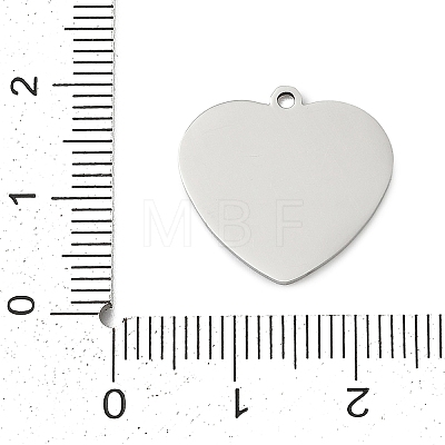 201 Stainless Steel Pendants STAS-F316-40P-08-1