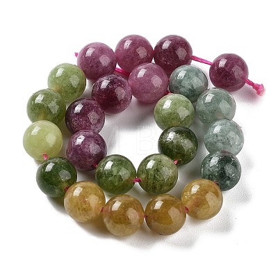 Dyed Natural Malaysia Jade Beads Strands X-G-G021-01B-07-1