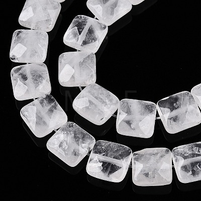 Natural Quartz Crystal Beads Strands G-T138-159-1