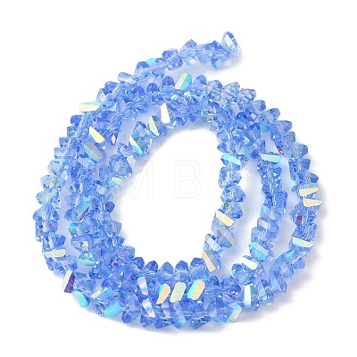 Transparent Glass Beads Strands EGLA-P061-04A-AB01-1