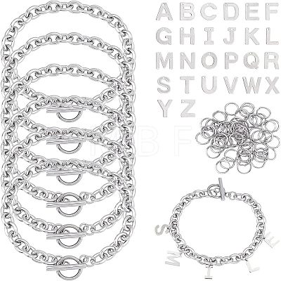 Unicraftale DIY 304 Stainless Steel Bracelet Making Kits DIY-UN0002-32P-1