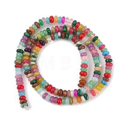 1 Strand Natural & Synthetic Mixed Stone Beads Strands G-YW0002-33-1