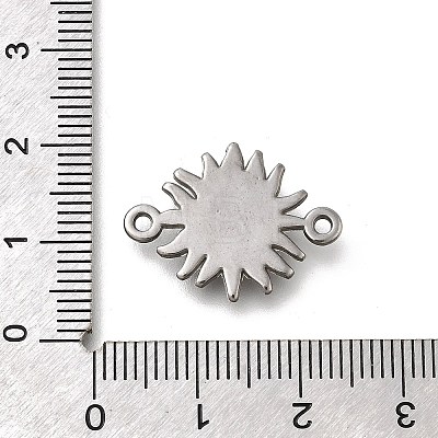 304 Stainless Steel Connector Charms STAS-C119-04P-1