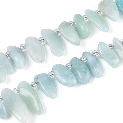 Natural Glass Beads Strands G-Z091-A26-1