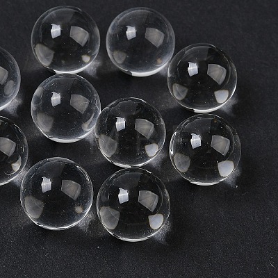 Transparent Glass Beads GLAA-U007-01D-1