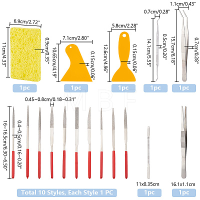   Mosaic Tile Setting Tools Kits TOOL-PH0001-75-1