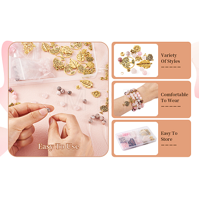DIY Gemstone Bracelet Making Kit DIY-TA0003-90-1