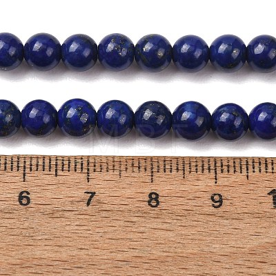 Natural Lapis Lazuli Beads Strands GG-CBA59DD-C03-6mm-1