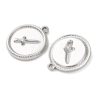 304 Stainless Steel Pendants STAS-P432-01B-P-1