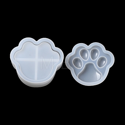 DIY Silicone Paw Print Storage Box Molds SIMO-R001-03-1