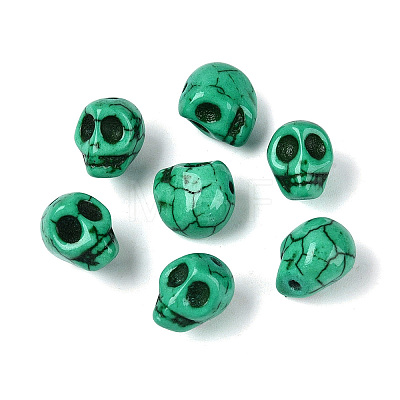 Synthetic Turquoise Beads Strands G-N364-06A-01-1