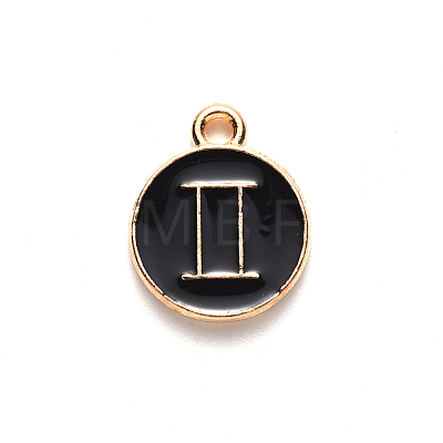 Alloy Enamel Pendants LS-X-ENAM-S124-01B-08I-1