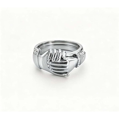 3Pcs Zinc Alloy Finger Rings FS-WG7A35B-03-1