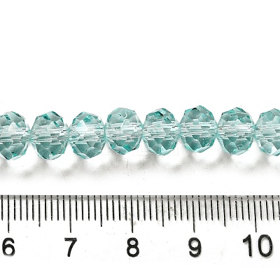 Transparent Baking Paint Glass Beads X1-DGLA-A034-T8mm-D01-1