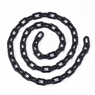 Opaque Acrylic Cable Chains SACR-N010-002A-1