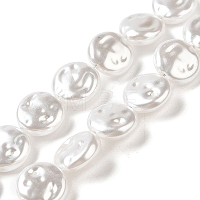 ABS Plastic Imitation Pearl Beads Strands KY-F021-06-1-1