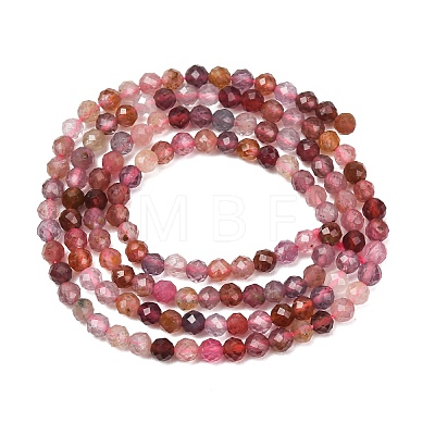 Natural Multicolor Spinel Beads Strands GG-CBAA8F4-B08-3mm-1