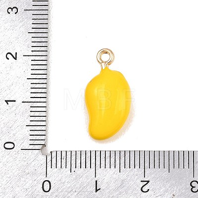 Fruit Alloy Enamel Pendants LS-ENAM-P264-02I-G-1