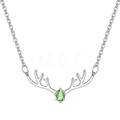 Deer Urn Ashes Pendant Necklace PW-WG78BFC-08-1