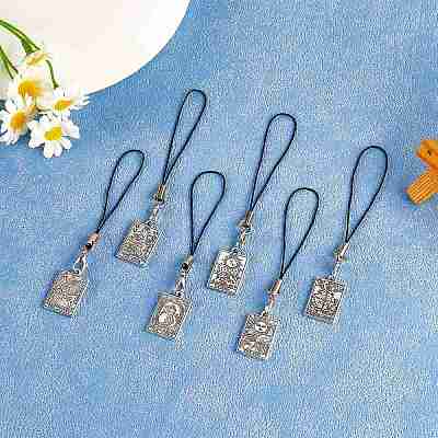 Cell Phone Strap Charm HJEW-SW00029-1