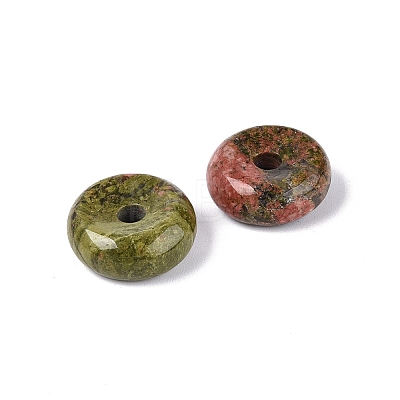 Natural Unakite Pendants G-Q601-30A-04-1
