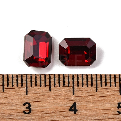 Glass Rhinestone Cabochons RGLA-A026-03A-208-1