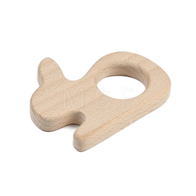 Natural Beech Wooden Baby Teething Toys WOOD-U003-10-1