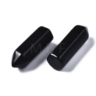 Synthetic Black Stone Beads G-S356-06-1
