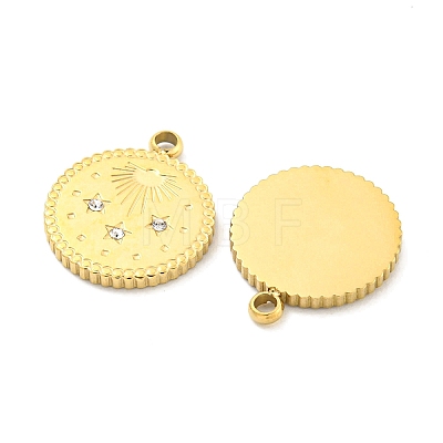 PVD Vacuum Plating 304 Stainless Steel Pendants STAS-L278-026G-1