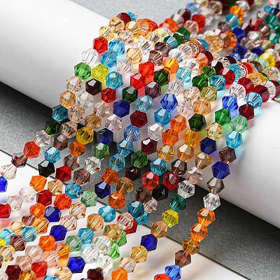 Transparent Glass Beads Strands EGLA-A039-T2mm-D29-1