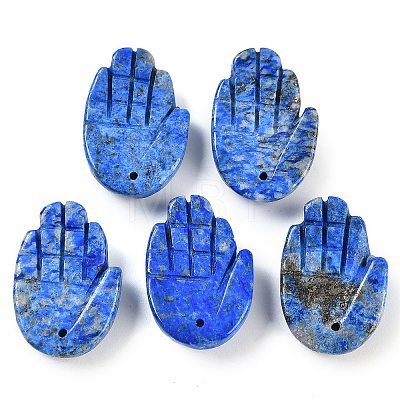 Natural Lapis Lazuli Pendants G-K359-03H-1