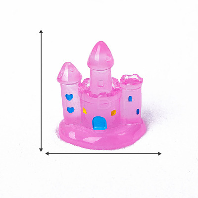 Resin Luminous Castle Mini Model PW-WGC3917-06-1