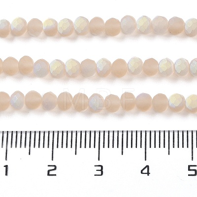 Transparent Glass Beads Strands EGLA-A044-T1mm-MB20-1