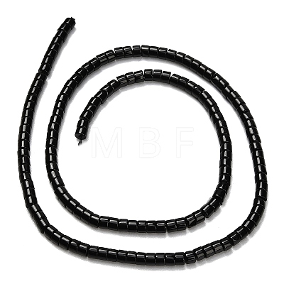 Natural Obsidian Beads Strands G-P608-A03-01-1