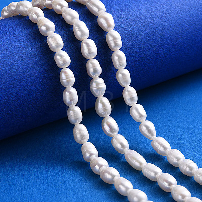 Natural Cultured Freshwater Pearl Beads Strands X-PEAR-N012-06D-1