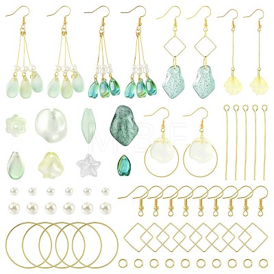 DIY Dangle Earrings Kits DIY-FS0009-02-1