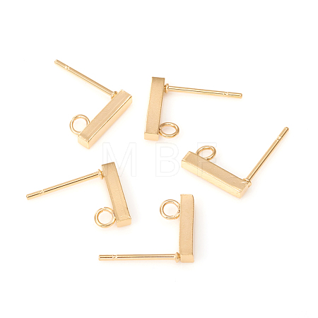 304 Stainless Steel Stud Earring Findings STAS-G224-21G-03-1