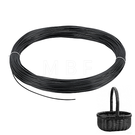 90M Round Plastic Rattan Cord OCOR-WH0077-134B-1