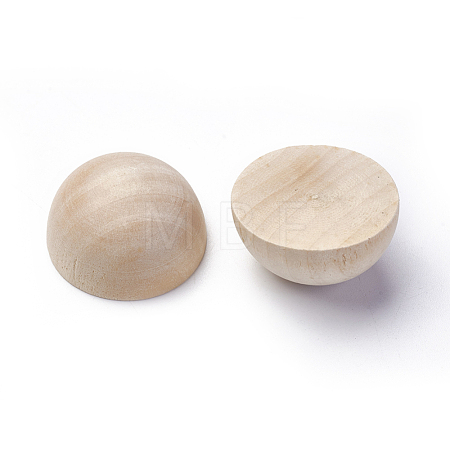 Wood Cabochons WOOD-WH0021-07E-1