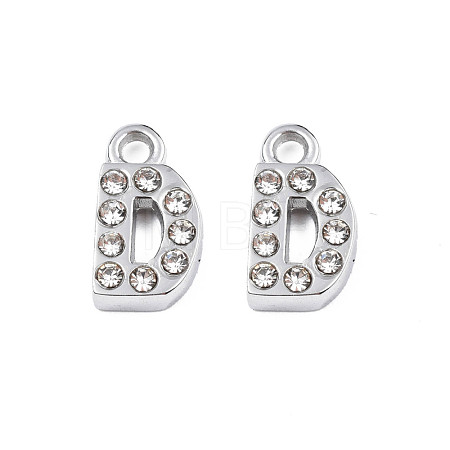 304 Stainless Steel Charms STAS-N095-137D-1