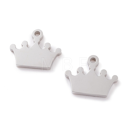 Non-Tarnish 304 Stainless Steel Charms STAS-Y002-10P-1